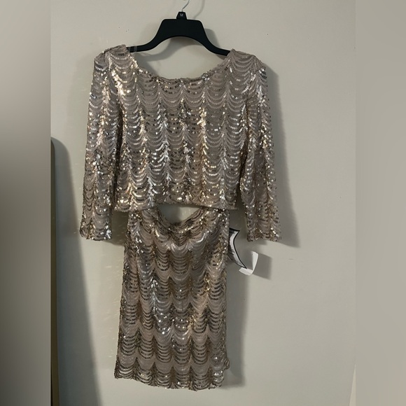 Crystal Doll Sequin Dress Set NWT - Picture 2 of 6